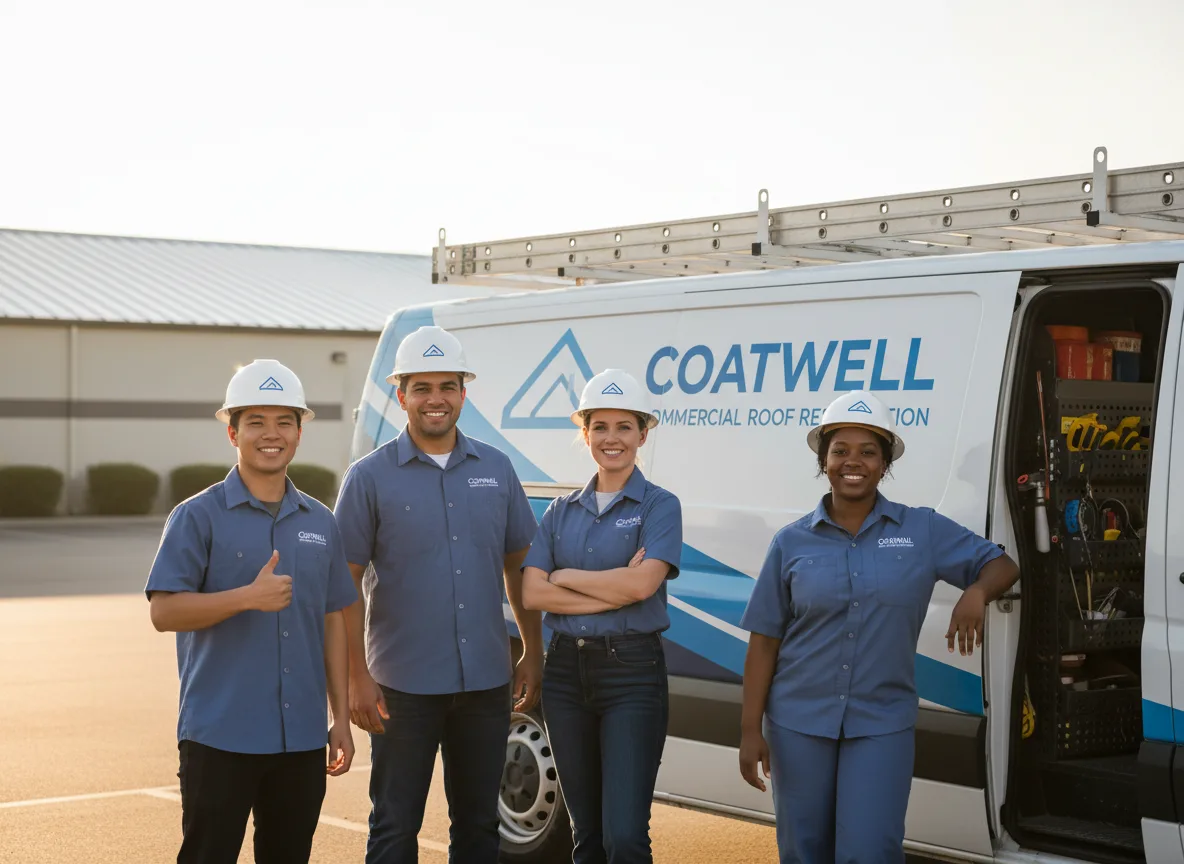 Commercial roof coating company in Oilville, VA